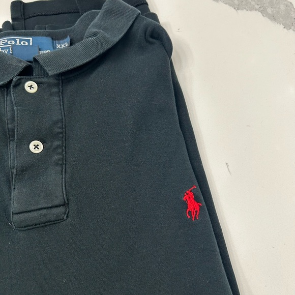 Polo by Ralph Lauren Men’s XXL Short Sleeve Classic Fit Polo Shirt - Black - Picture 4 of 5